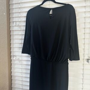 Frank Lyman Design Black Long Sleeve Dress